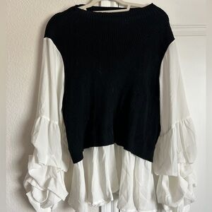 Halogen twofer sweater